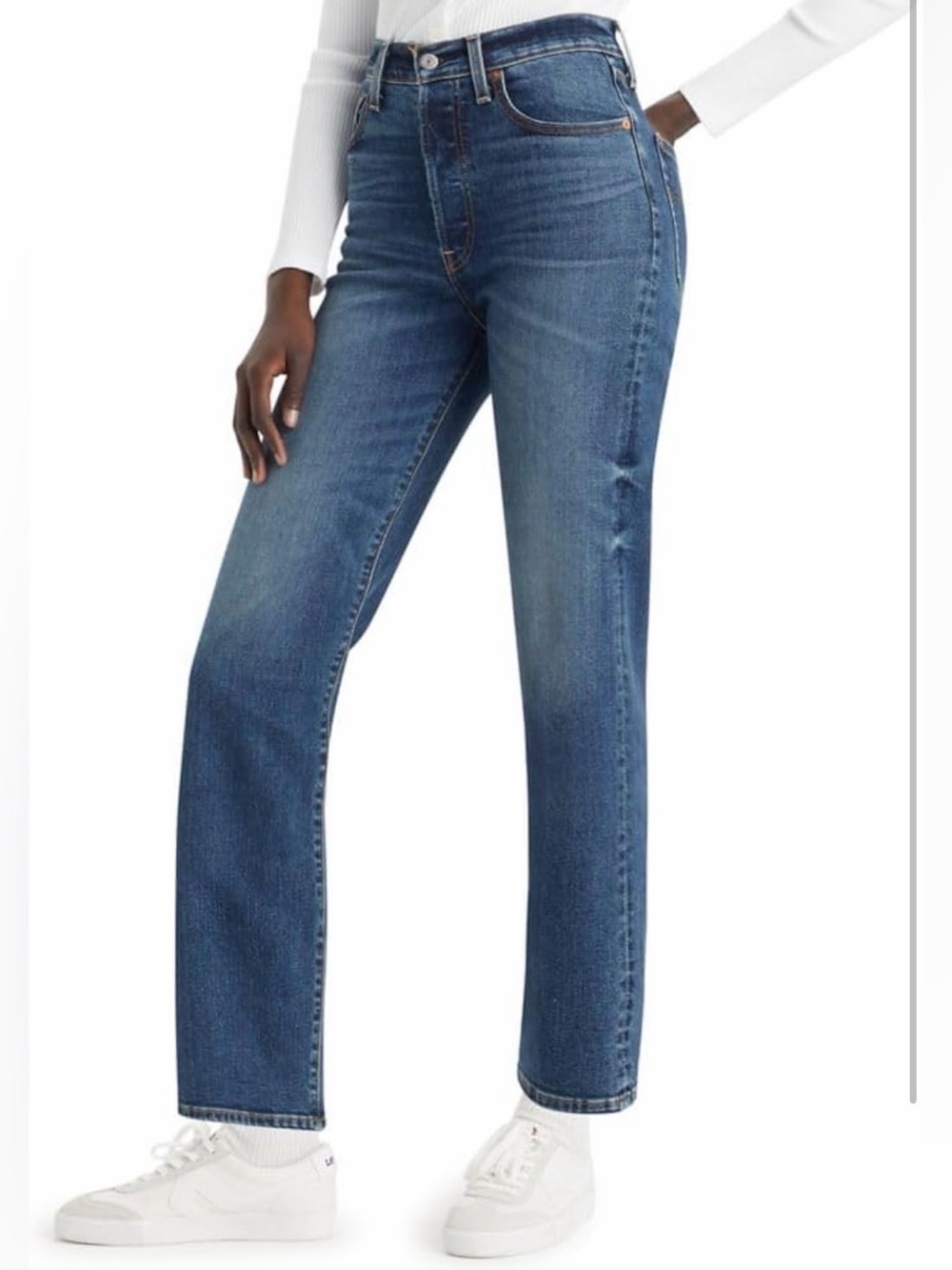 Levi’s Ribcage Straight High Rise Jeans – Size 24 W24 L27